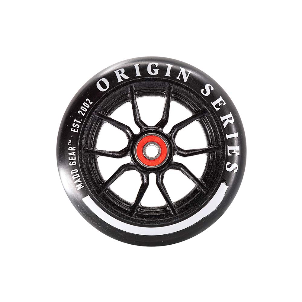 madd gear rollen MGP Stunt Scooter Aluminium Ersatzrollen Rolle Wheel 120 mm K2 ABEC 9 (schwarz) Sport & Freizeit Color:Black+Orange E-Bike Diamant 365 für backorder
