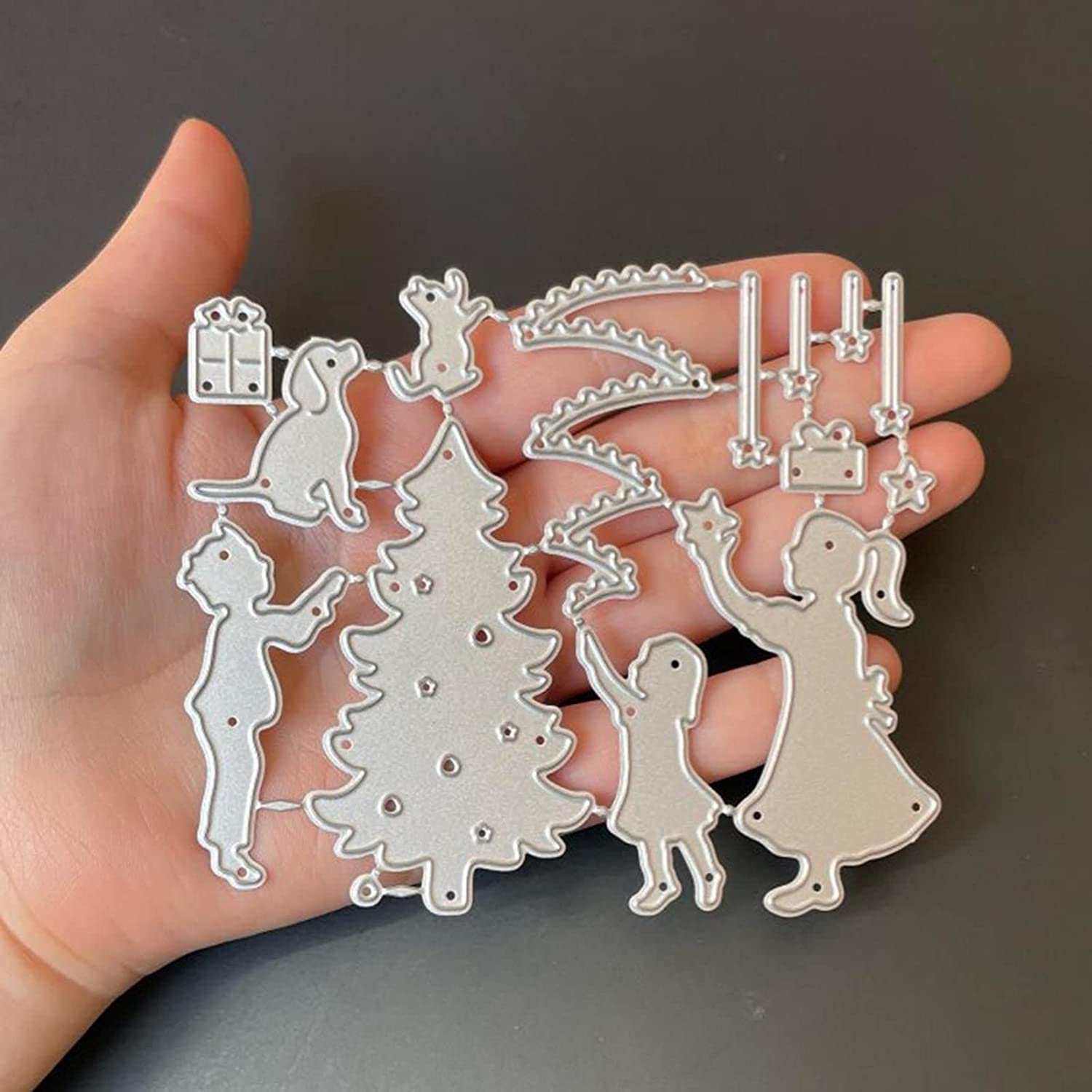 Decorazioni Fai Da Te Fustelle In Metallo A Forma Di Cane Per Stencil, Album Di Ritagli, Biglietti Di Carta, Decorazioni Per Album Fustella Decorazioni Biglietti Manualità