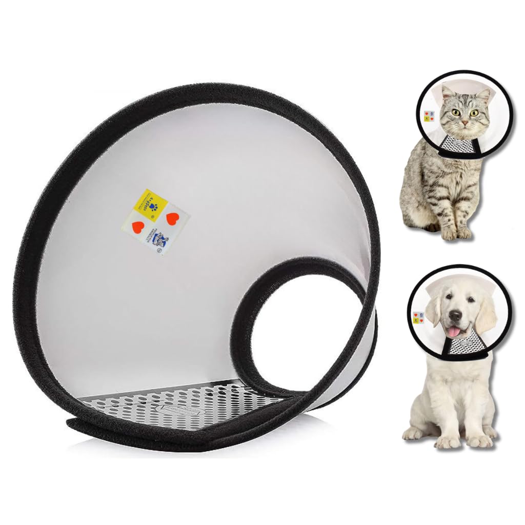 A+a Pets Elizabeth Collar - Swift Heal Recovery Cone for Dogs and Cats - Prevents Biting and Licking of Open Wounds | Faster Post Surgery (Size-7) (B0CQ55P1G2) Amazon Price History, Amazon Price Tracker