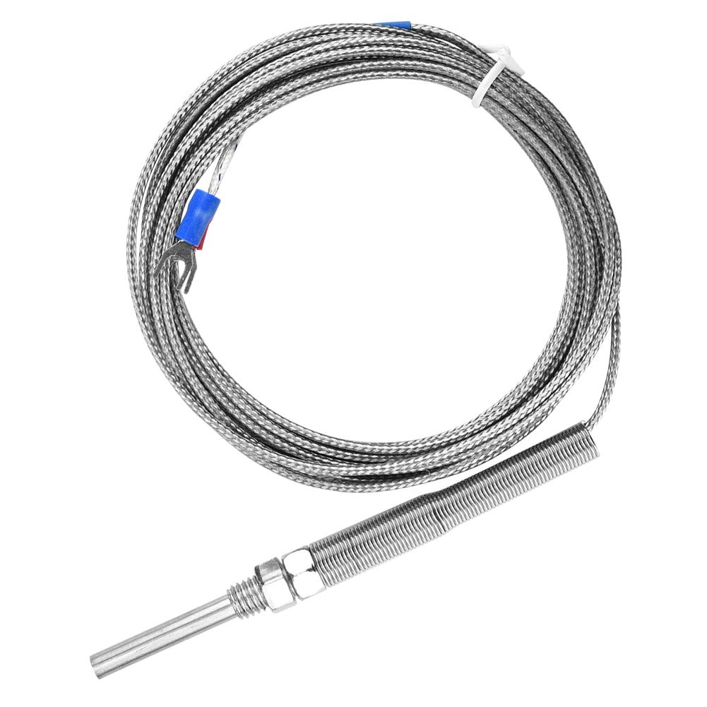 Filo M8 Tipo K Termocoppia 30mm Sonda Sensore di temperatura Cavo 0-400 ? per misurazione della temperatura(5M