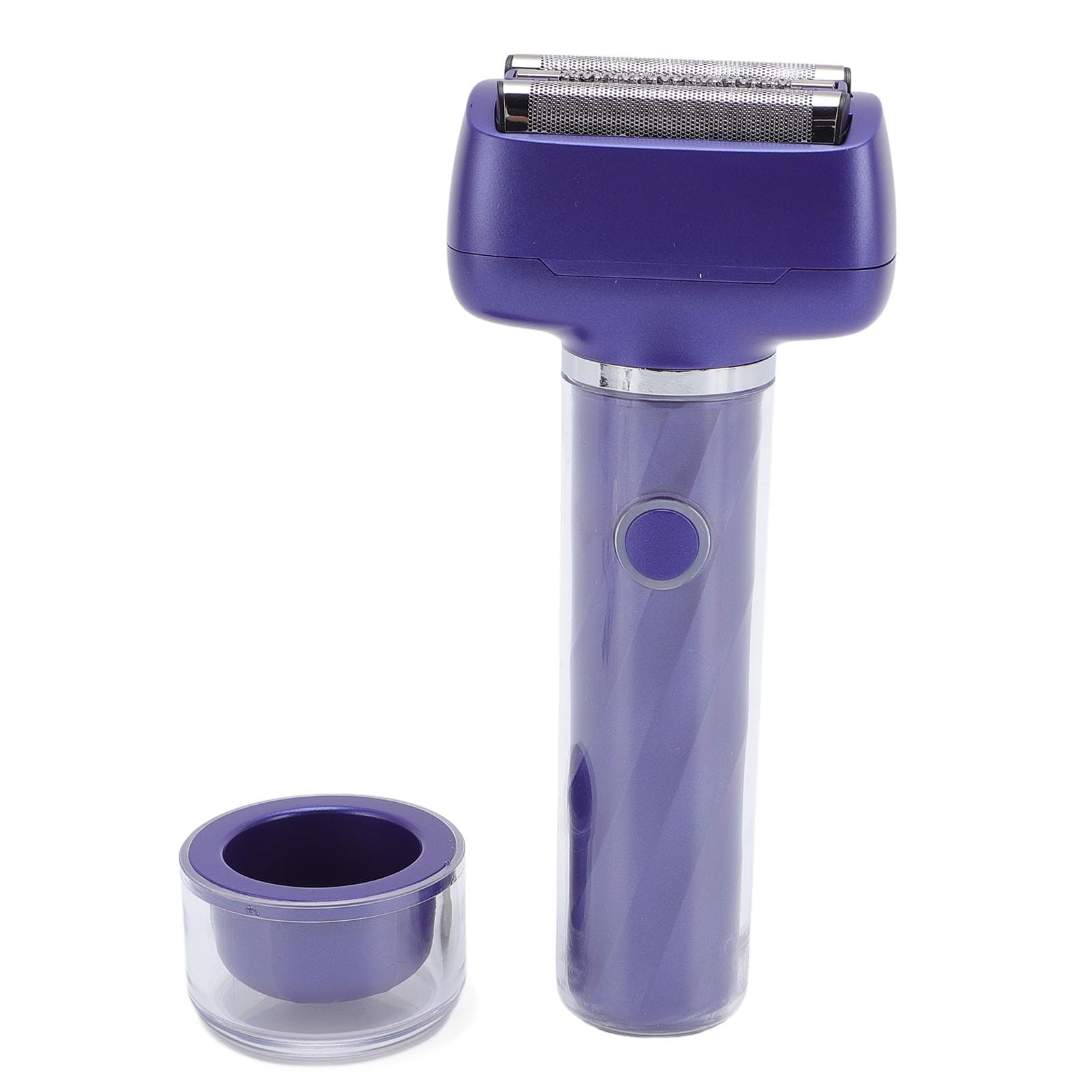 TYTOGE Hammer Shape Reciprocating Head Electric Trimmer Washable Portable Beard Clipper Miniature Electric Trimmer for Travel (Blue)