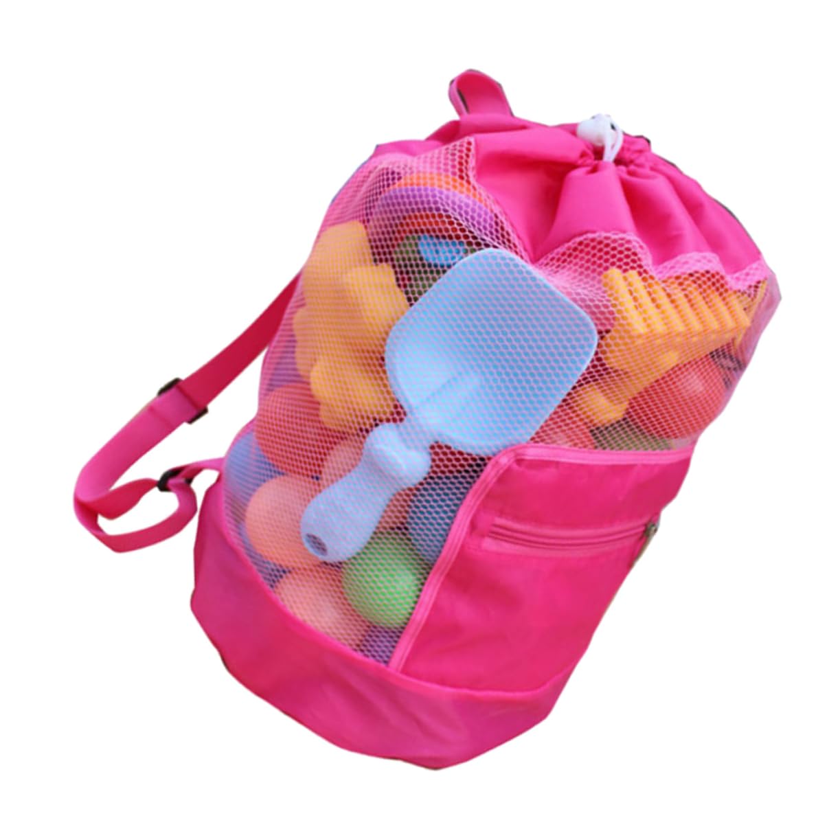 ibasenice 3pièces De Rangement Maille pour Jouets De Plage Pratique pour Garçon Fille Poche De Stockage Utile pour Activités Extérieures