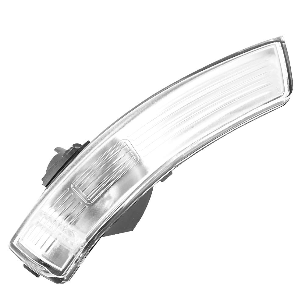 Qiilu Indicador de espejo , luz de señal de giro con indicador de espejo retrovisor izquierdo/derecho para Focus 2012-2017(right)