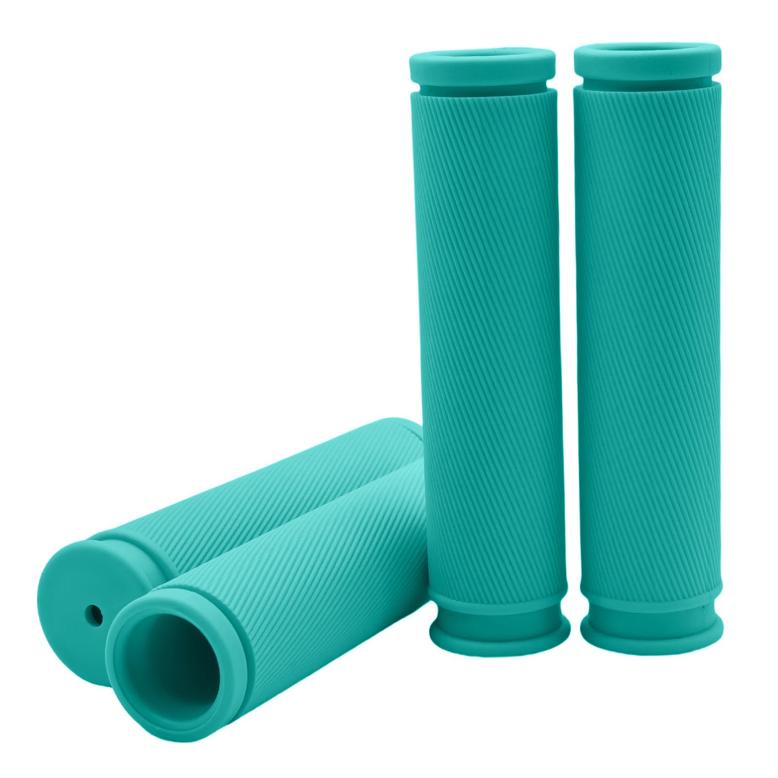 TIKBRO Bike Handlebar Grips 2 works Comfortable Anti-Slip Rubber Mountain Bicycle Handle Grips for MTB BMX - Image 2