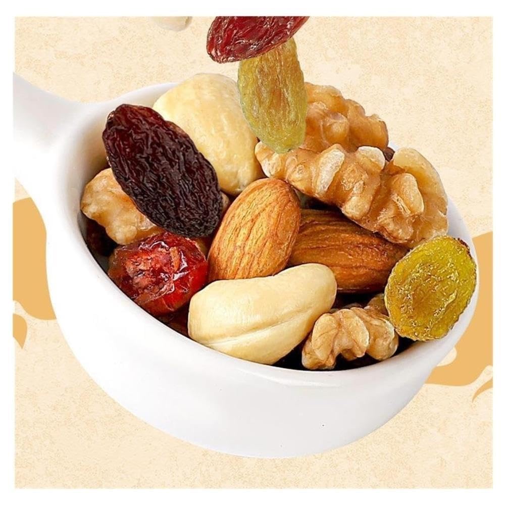 Nueces mixtas diarias (bote de 500 g) – Mezcla bocadillos nueces tostadas y frutos secos