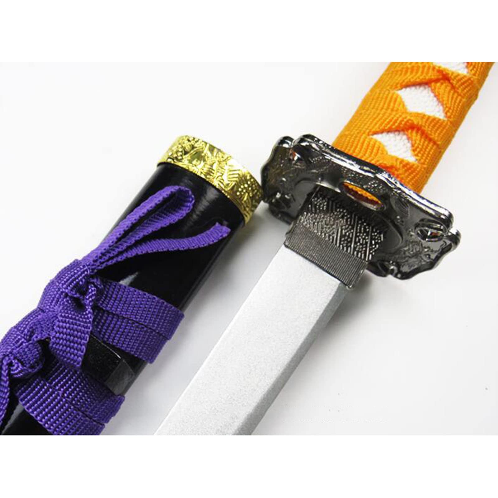 Spada da Samurai in Stile Anime, Oggetti di Scena for Giochi Ruolo, Adatti for spettacoli Animazione Cosplay, Armi e Attrezzature, Lama in Legno