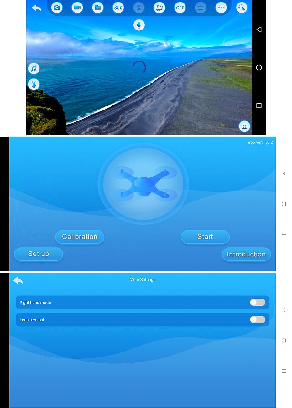 Simulus Quadrocopter-Drohnen: Faltbare WLAN-Drohne mit Brushless-Motor, Versandrückläufer (RC-Drone, Faltbarer Quadrocopter, USV)