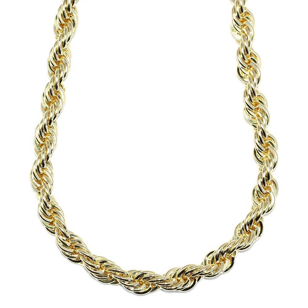 18k Gold Plated Run Dmc Hip Hop Rope Chain Dookie Desertcart INDIA