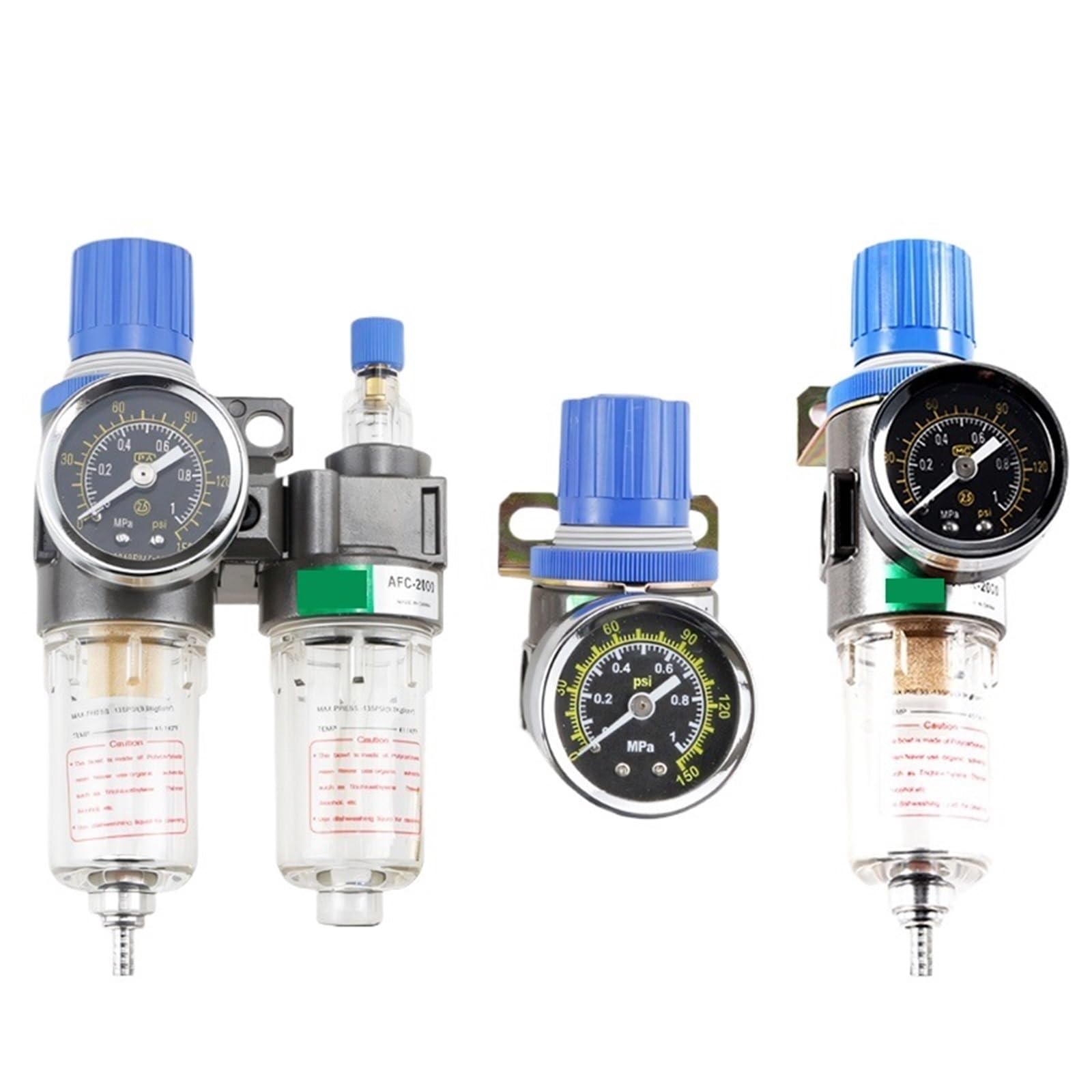 Jwvialel Af2000 Air Source Processors Afc2000 Ar2000 Afr2000 Al2000 Ac2000 Filter Regulator Combination Lubricator 1Pcs(Af2000)