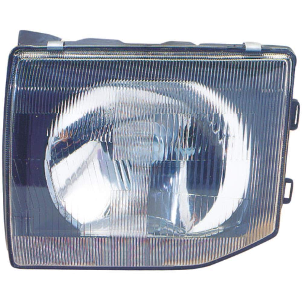 Juego de faros halógenos H4 para Pajero II Canvas Top (incluye bombillas)