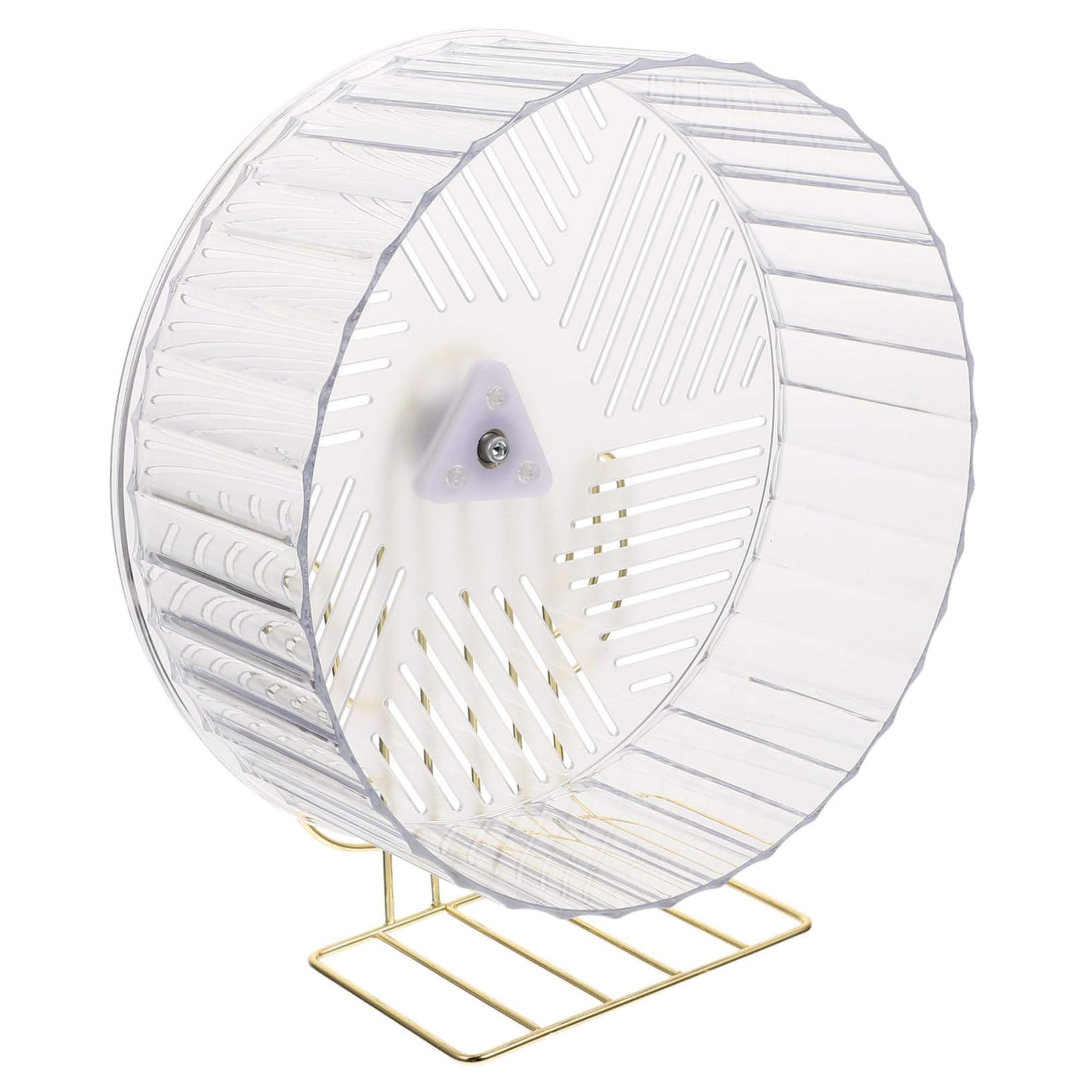 Abaodam Roue de Hamster Décorative Support Stabilisateur pour Chinchilles et Écureuils Fournitures pour Animaux de Compagnie