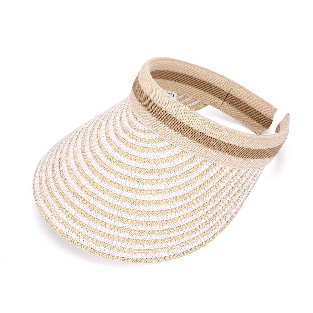 MK MATT KEELY Women Large Brim Beach Straw Golf Sun Hat Summer Cap