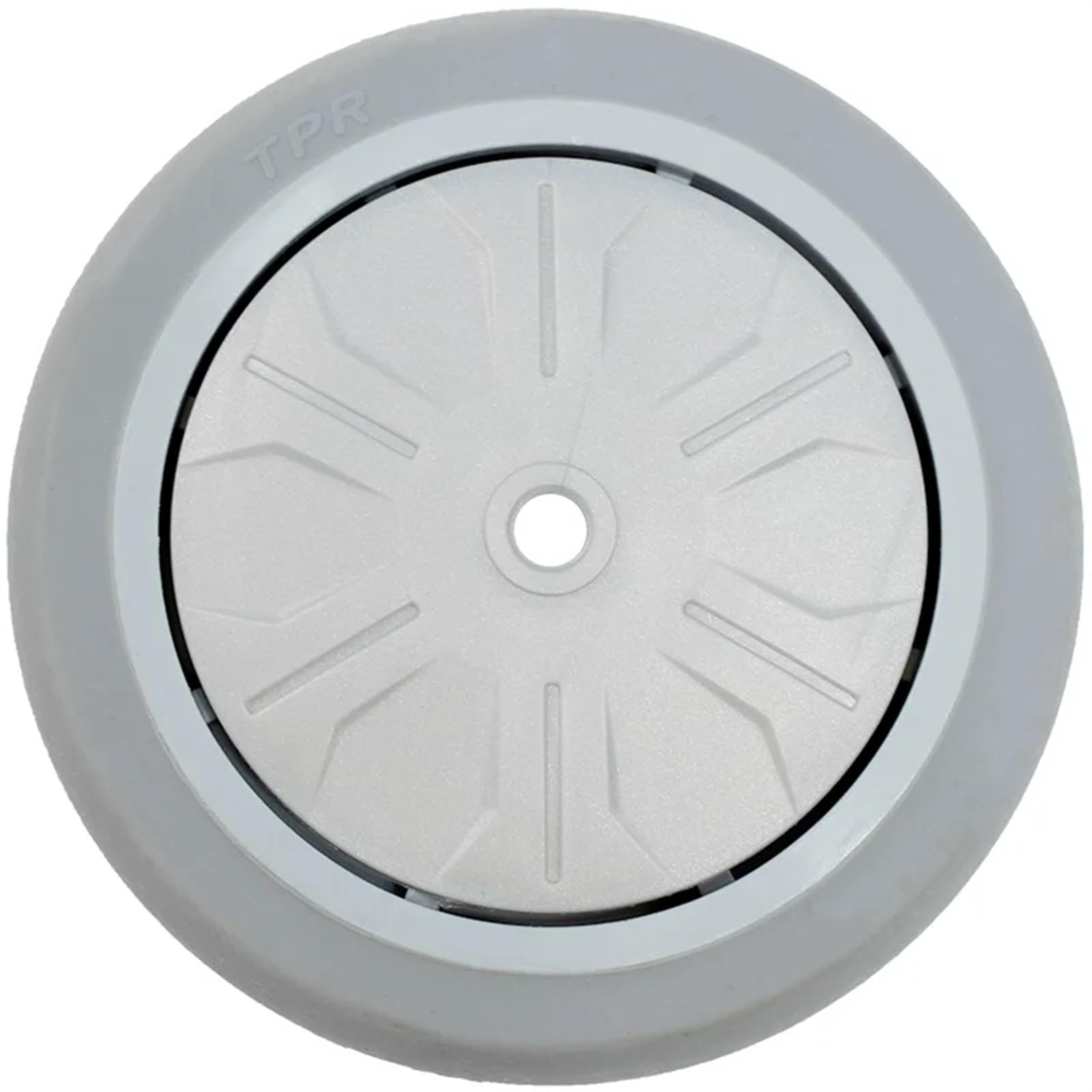 Roue universelle de remplacement TPR 3 pouces roulette meuble filetée M8