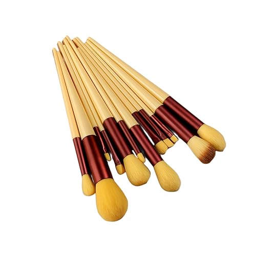 Miniatura 7 de Juego de 13 brochas de maquillaje, brochas de maquillaje, brochas de maquillaje, brochas de maquillaje, colores brillantes, juego de brochas de