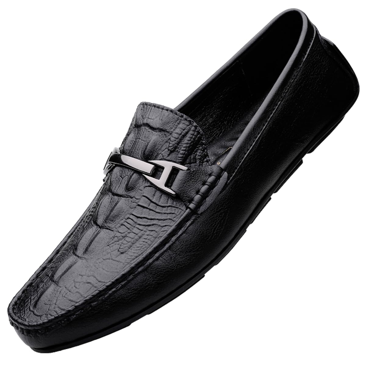 CZHIHANEG Mocasines para Hombre Mocasines de Cuero Transpirables Hechos a Mano Slip On Driving Business Shoes 37-49 EU