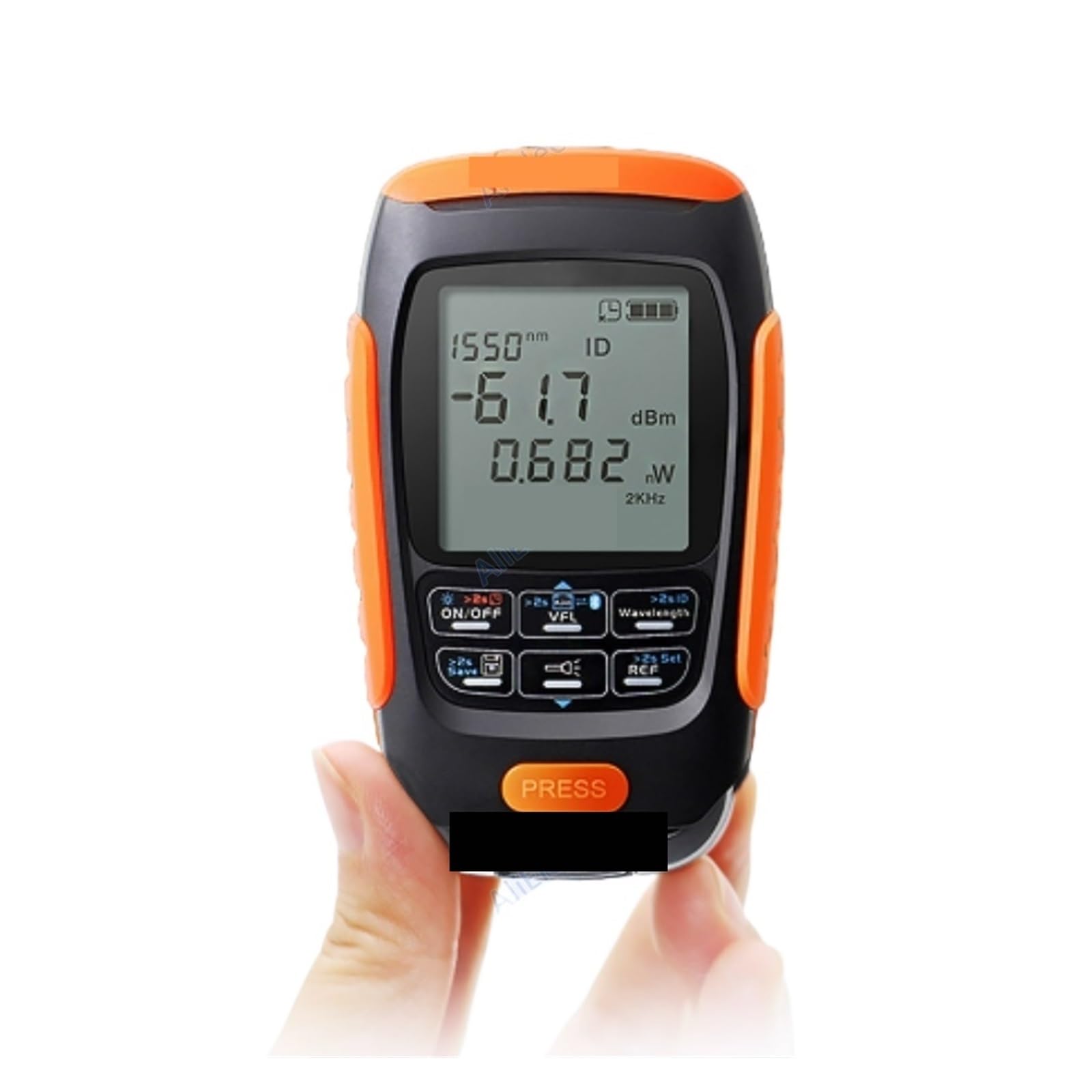 Fiber Tester, Mini Fiber Optic Power Meter Visual Fault Locator Optical Fiber Tester Network Cable Test 5km 15km 30km(50C-1mw 5KM)