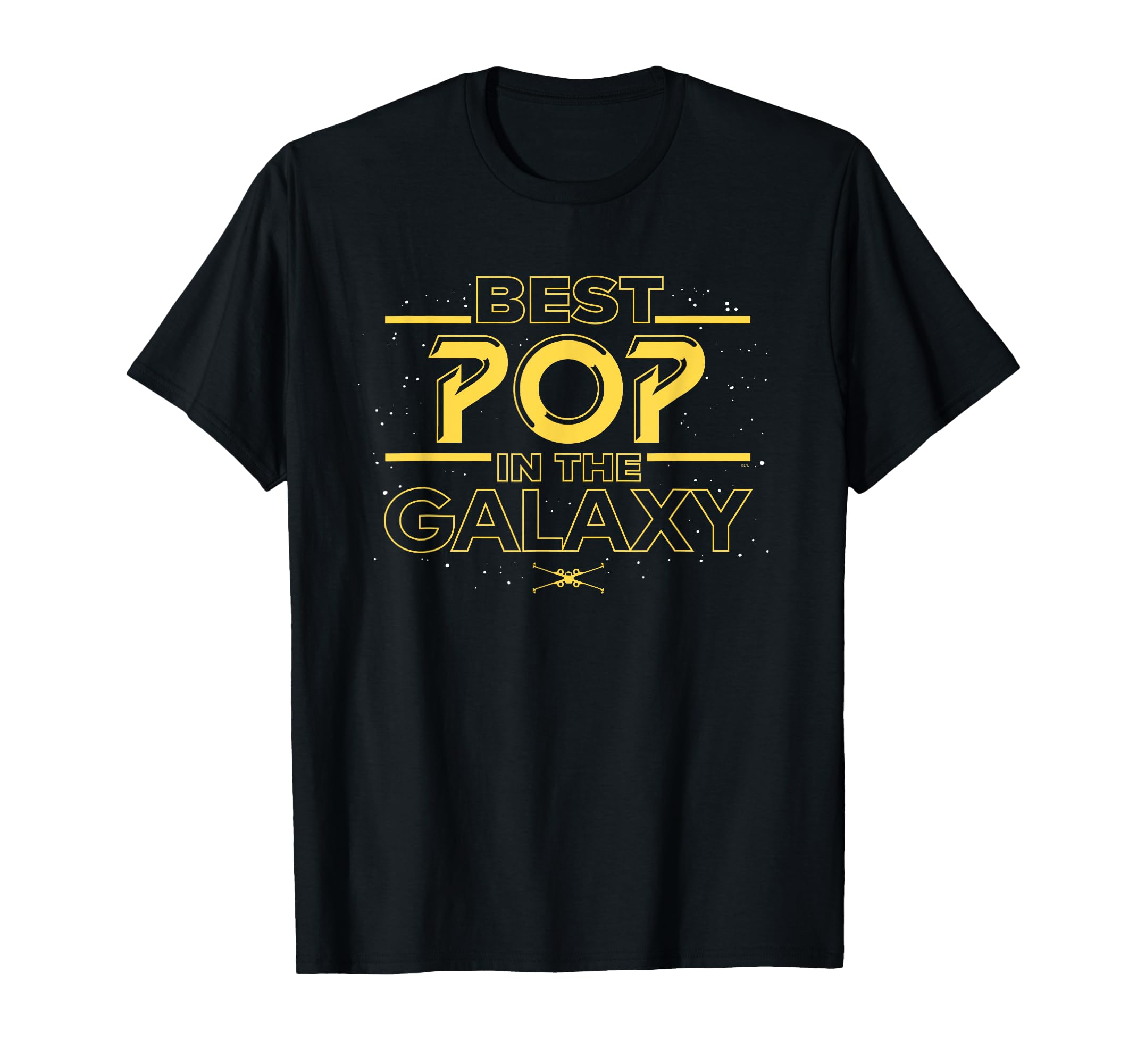 Star Wars Best Pop in the Galaxy Birthday Father’s Day T-Shirt