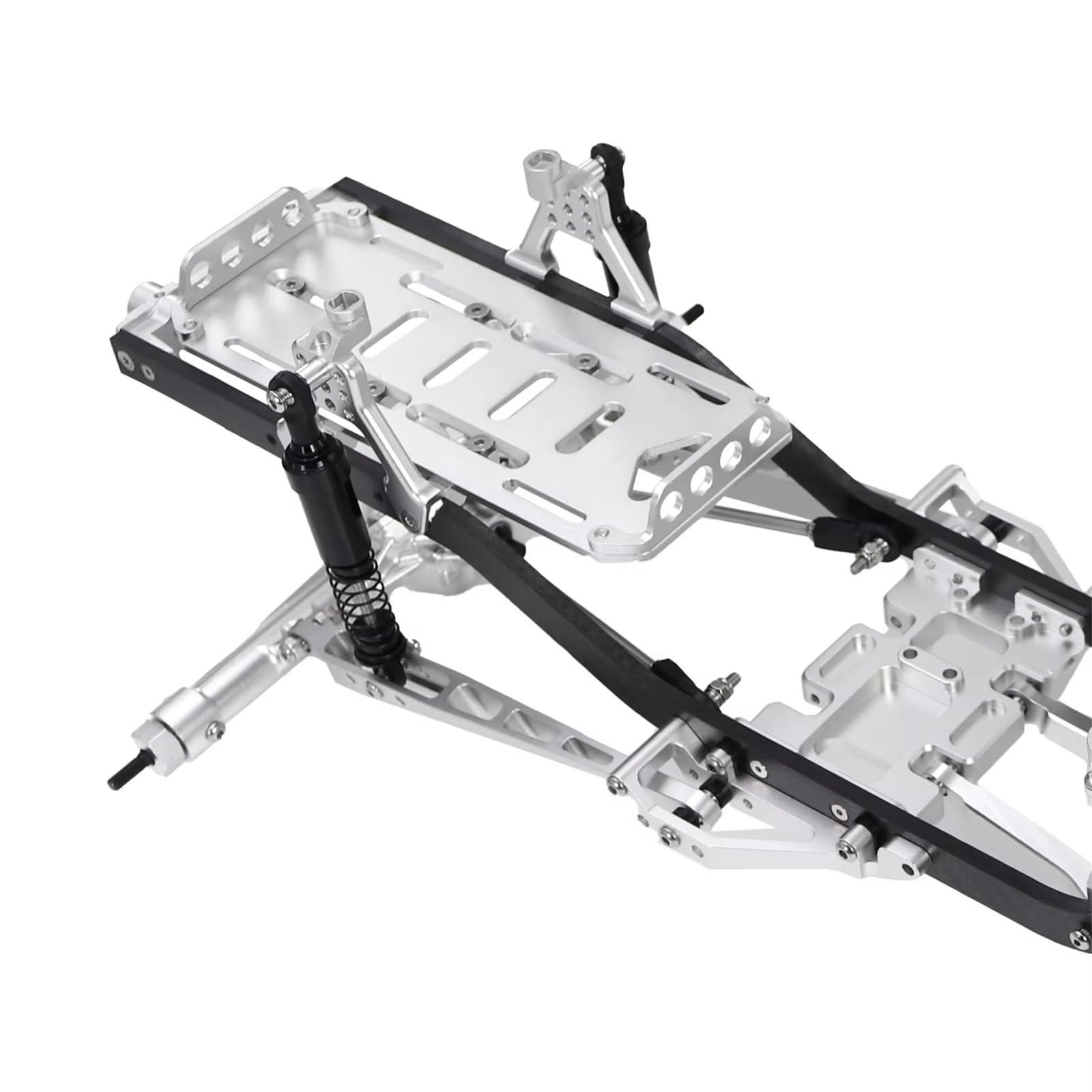 Compatible avec Axial pour SCX10 I II III pour TRX4 pour Capra Twin I-Beam 2WD Conversion De Suspension pour Kit De Châssis 1/10 RC Chenille RC Voiture Accessoire