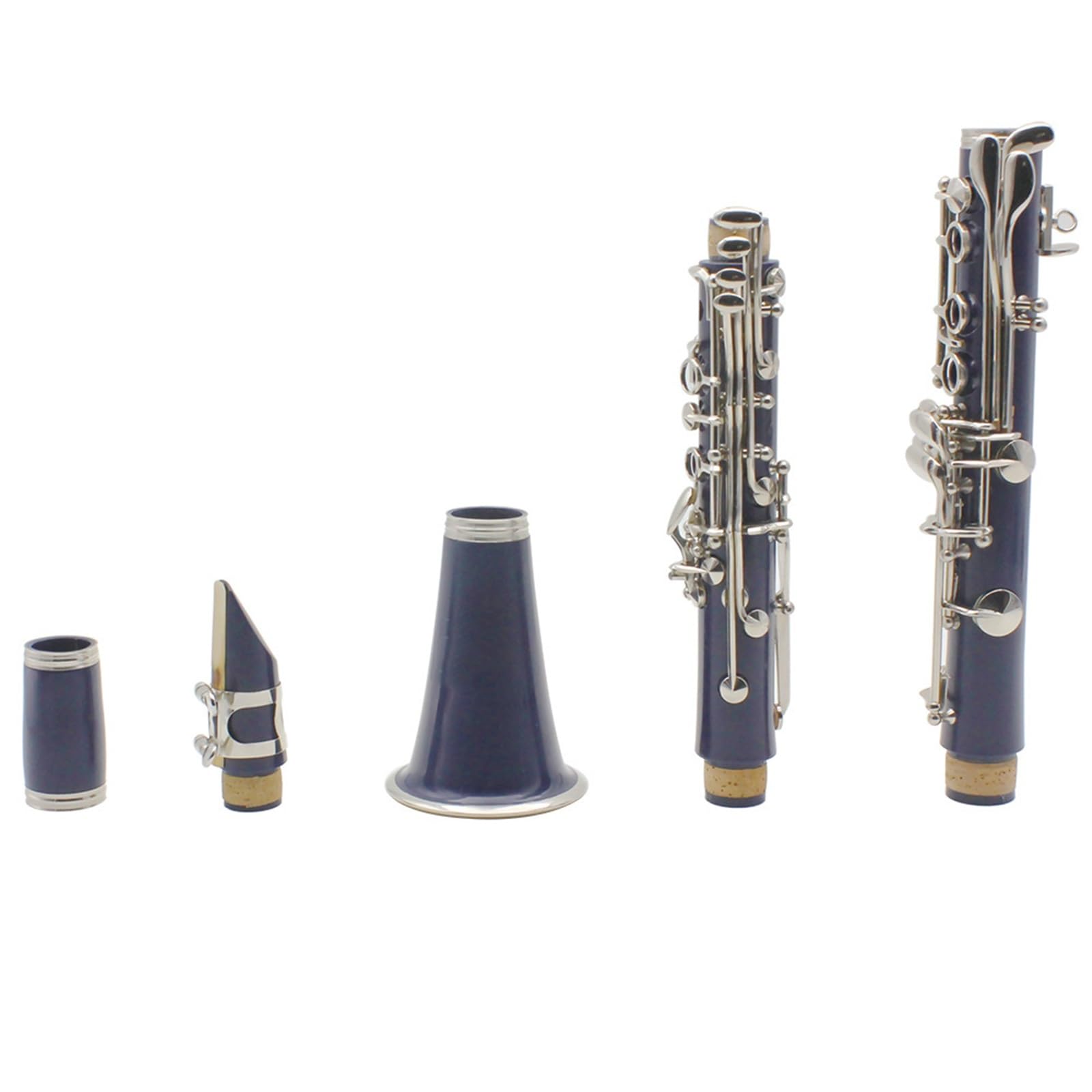 Clarinete Bb Tone 17 Teclas Baquelita Adecuado Para Adultos Y Principiantes Practican Tocar(Yellow)