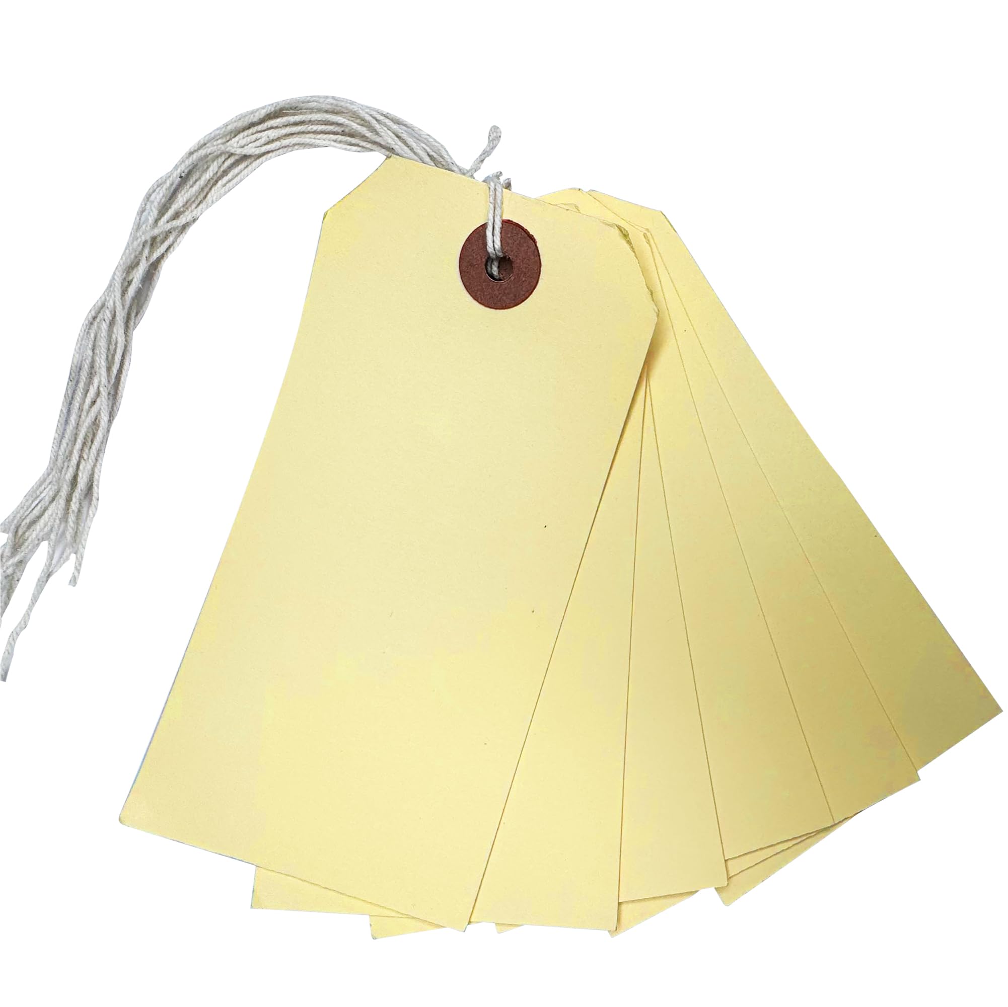 Box Of 1000 Ivory Strung Tags 120mm X 60mm from B&Q