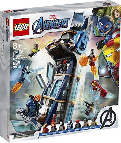 Marvel Avengers: Avengers Tower Battle 76166 Collectible Building Toy with Action Scenes and Superhero Minifigures; Cool Holiday or Birthday Gift, New 2020 (685 Pieces) - Lego - Immagine 3