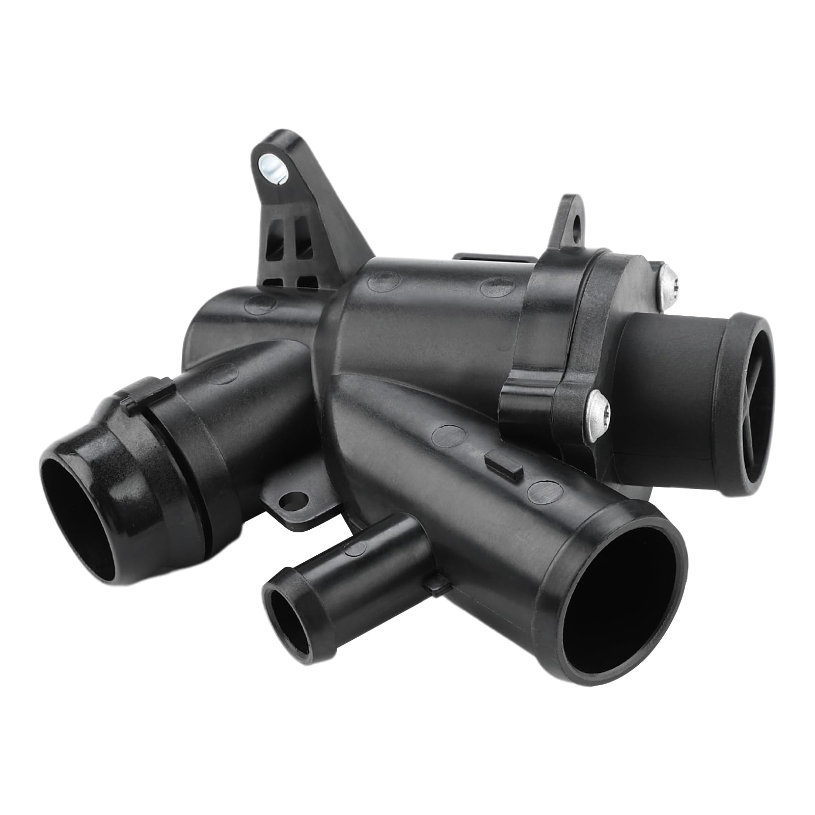 zayody Engine Coolant Thermostat Housing Assembly Compatible with Jaguar F-Type XJR 2010-2015 XF XFR XK XKR XFR-S XJ XKR-S Land Rover LR4 Rover Range