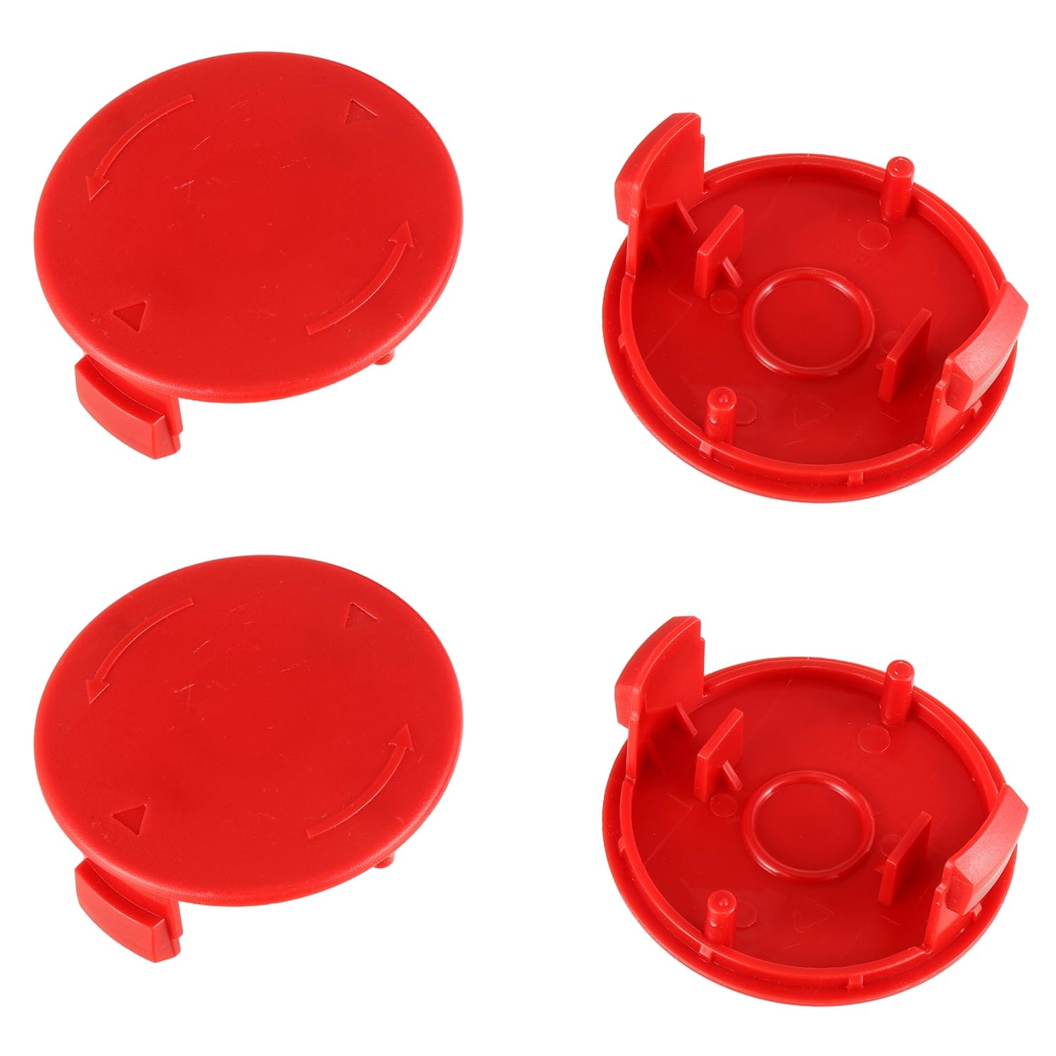 JAMHER Coil Cover F016F04841 Lawn Trimmer Coil Cover for AFS 23-37 Lawn Trimmer Compatible with F016800431 Thread Coil (4 Pieces)