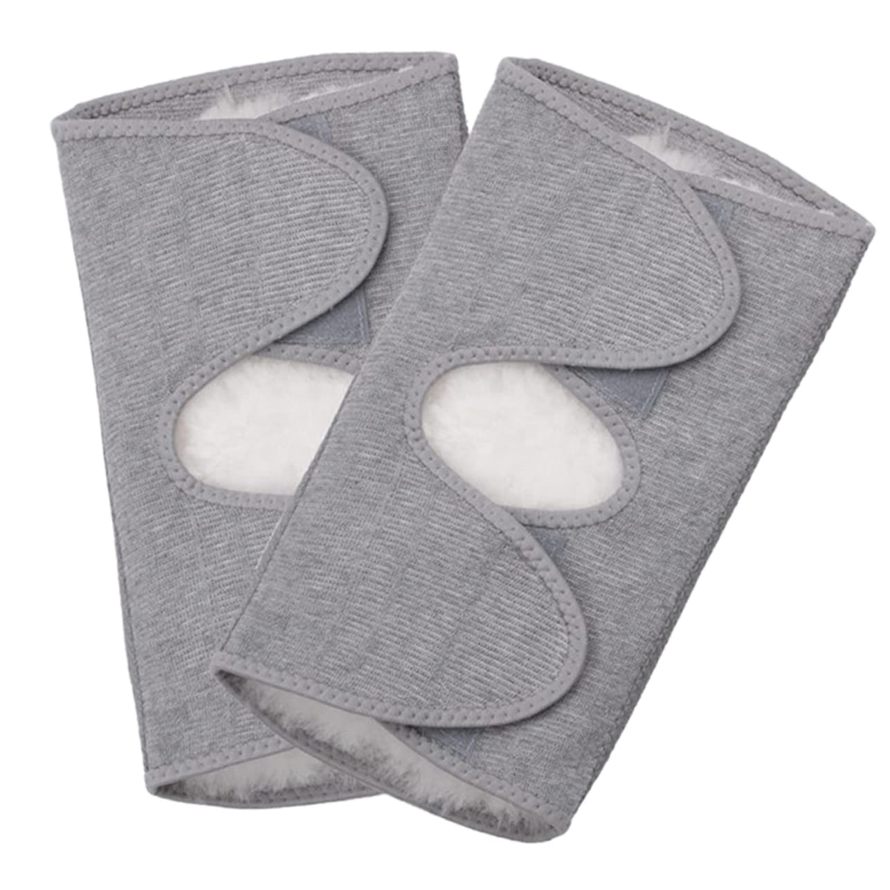 GOOHOCHY Comfortable Warm Knee Pads Durable Outdoor Support Sleeve for Winter Xl Brace for Knee Pain