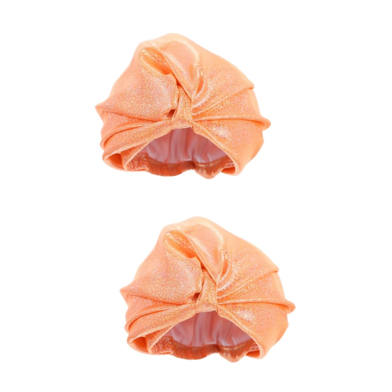 FRCOLOR 5St Schwimmhaube große Badekappe Kopftuch für Frauen Swim Cap Women badehauben Badekappen für Damen für Damen wasserdichte Elastizität Haarkappe Badetuch Mann