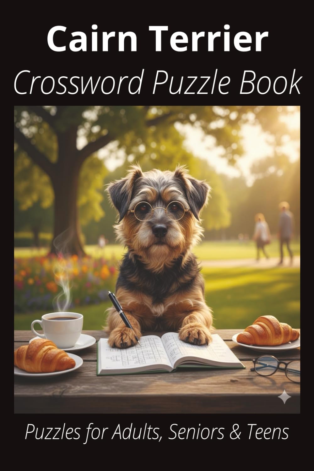 Cairn Terrier Crossword Puzzle Book: Crossword Puzzles with Easy-to-Read Print About Cairn Terriers, Loyal Companions, Training, Fun Facts & More | ... Pet Lovers, Vacations, and Relaxing Moments