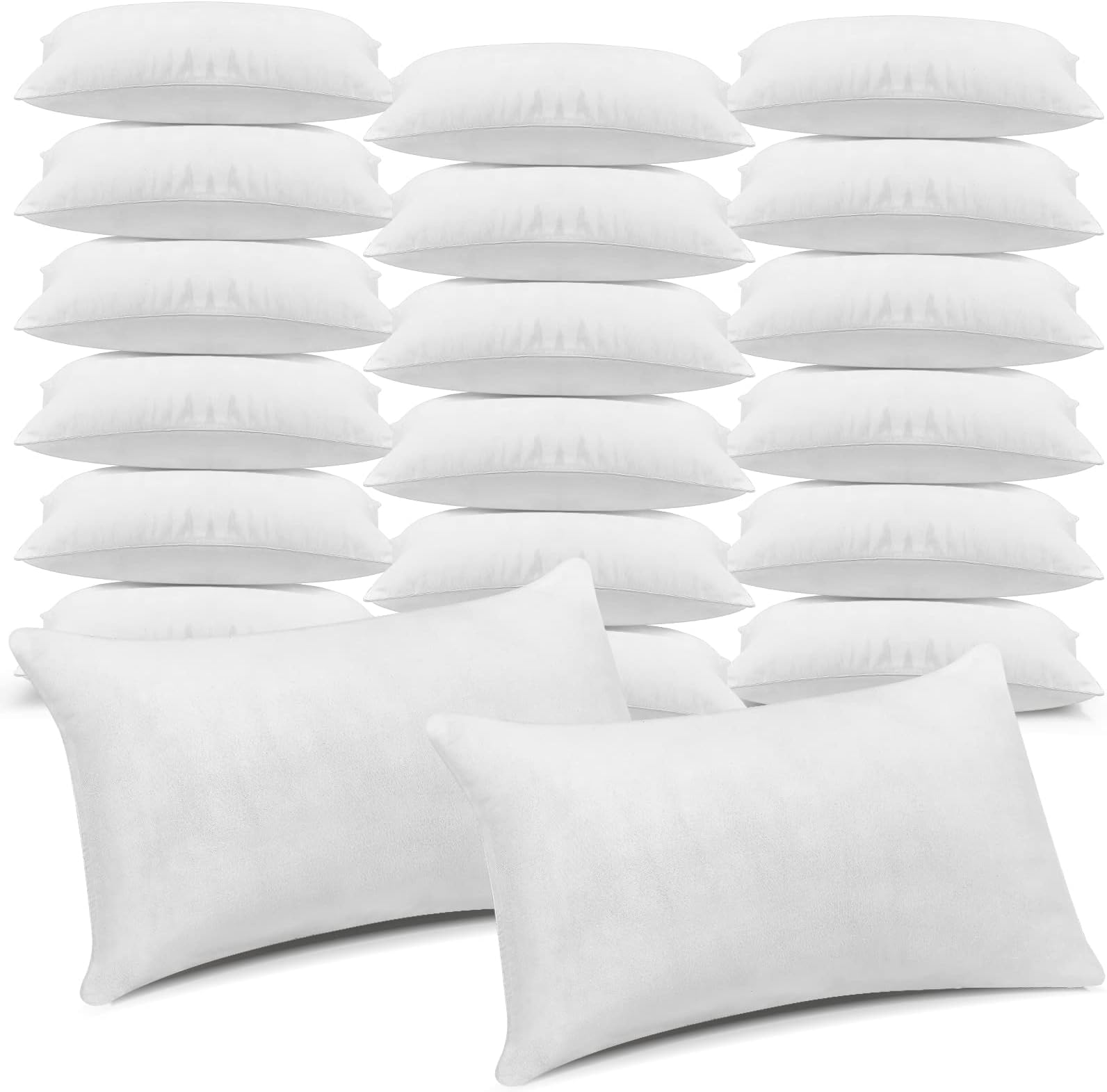 Macarrie 20 Pcs Queen Size Pillows for Sleeping Standard Size Pillows Bulk Bed