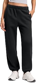 Cotton Fleece Lined Jogger Sweatpants Women 28