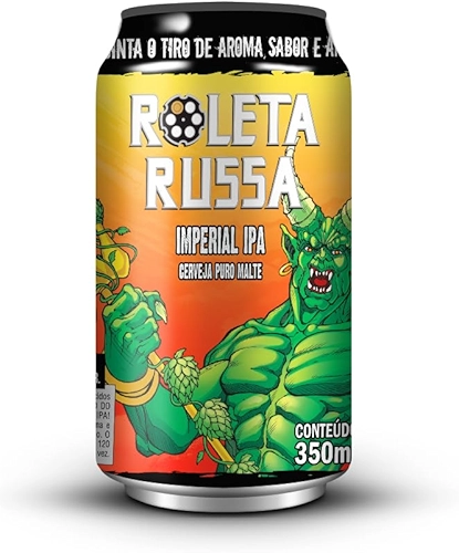 Cerveja Roleta Russa Imperial Ipa 350 ml Roleta Russa 350 Ml
