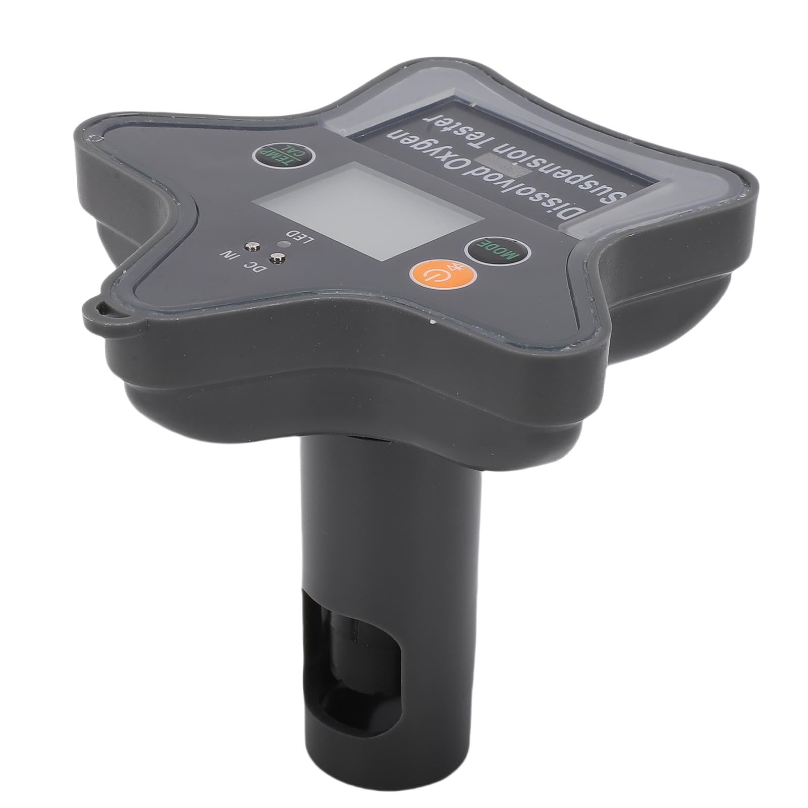 FTVOGUE Medidor Digital de Oxígeno Disuelto Probador de Temperatura DO de Metal y Plástico 0 a 20,00 Mg L BT Monitoreo de Aplicaciones Pantalla LED Compensación Automática de Temperatura para