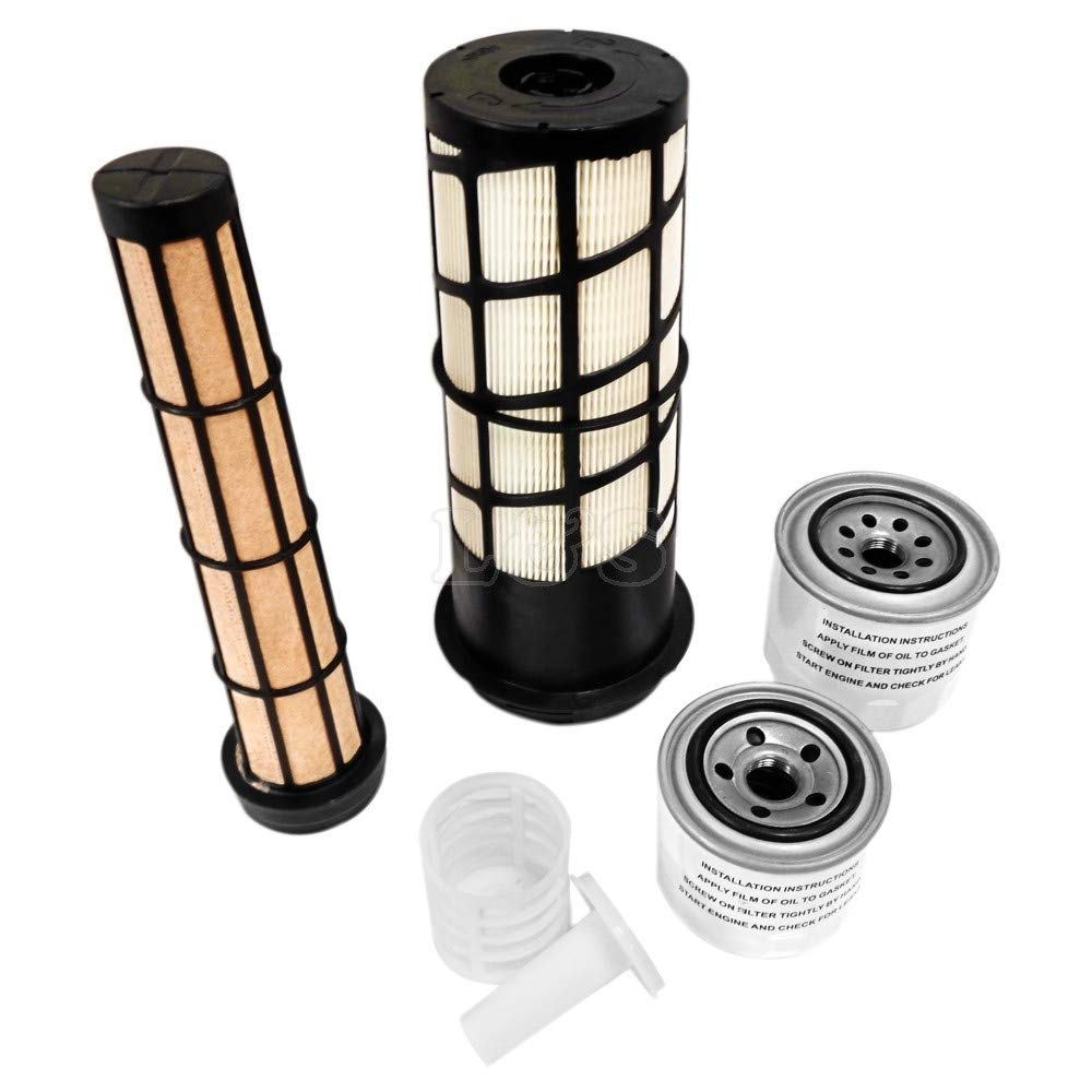 N/G Filter Service Kit for Thwaites Mach 581 with Yanmar 3TNV88-XWA2 Engine