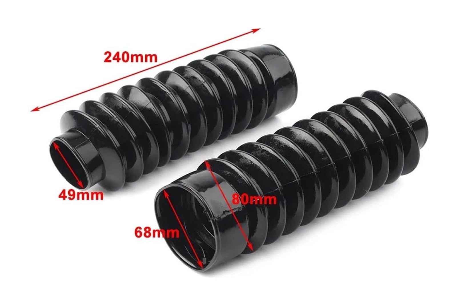 Per H&Arley Per Dyna Per Wide Per Glide EFI FXDWGI 2006 49mm Foro 2 Pz Moto Forcella Anteriore Ghette Gators Boot Ammortizzatore Freno Frizione Moto