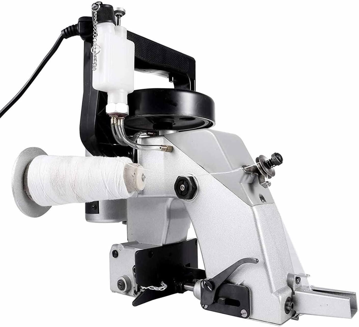 BOOZXCV Bag Closer Sewing Machine, Electric Stitcher for Sealing Woven Bags and Sacks, Portable and Versatile Closing Machine for Knitted and Snakeskin Bags