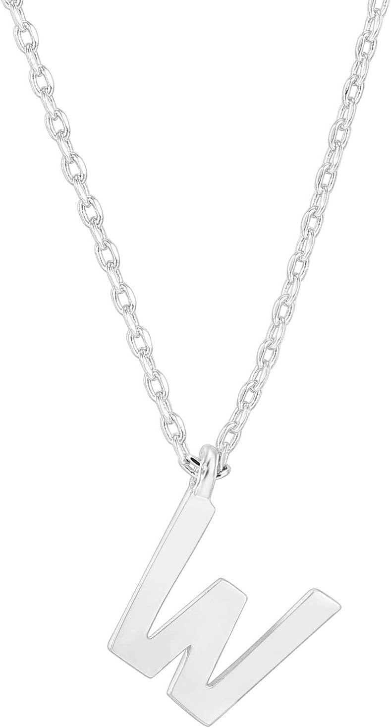 PAVOI 14K Gold Plated Initial Necklace | Letter Necklaces for Women