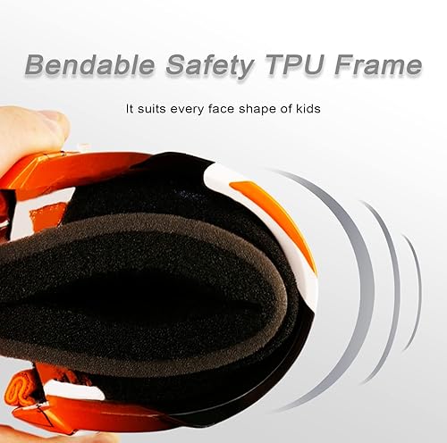 Miniatura 5 de NENKI Gafas de motocross para jóvenes y niños, gafas de motocross para motocross, MX para motocicleta todoterreno, con lente antivaho y 100% de