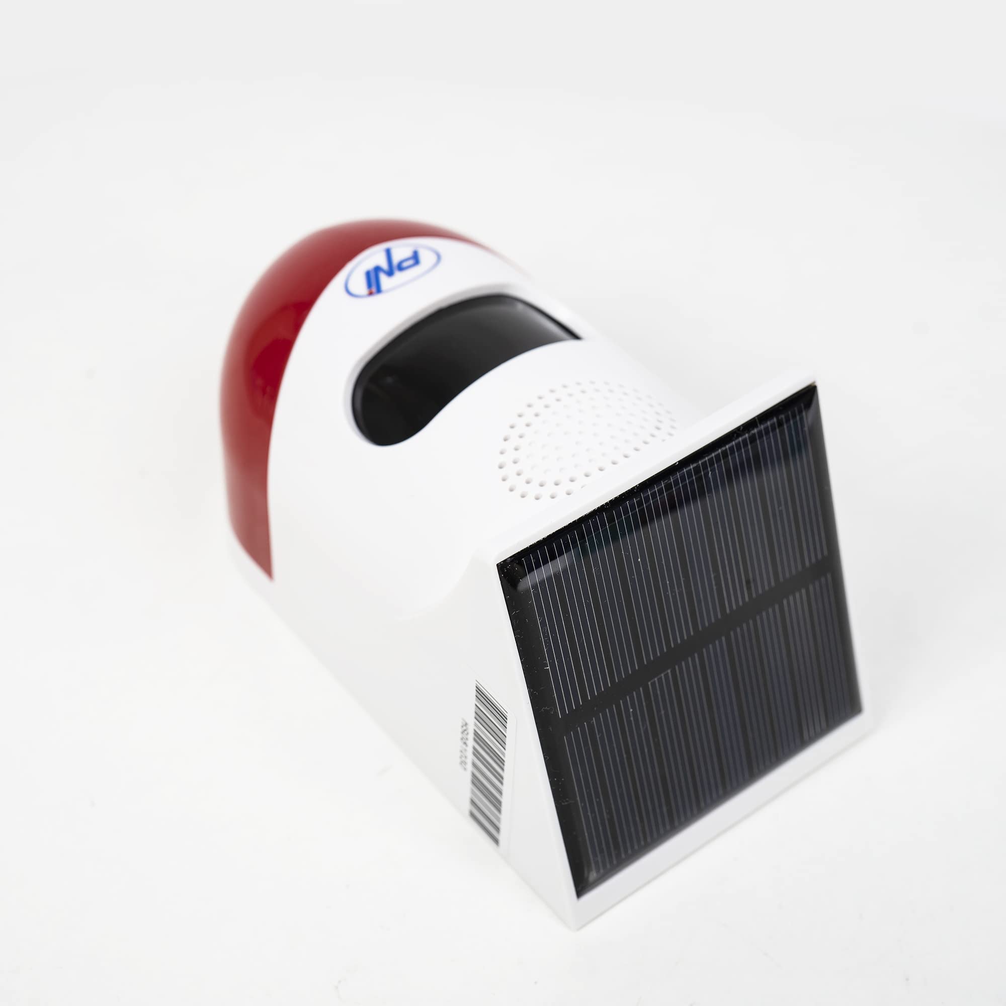 PNI SafeHouse HS008 Drahtlose Außensirene mit Bewegungsmelder und Solarladung, Fernbedienung, 120 dB, 3 Betriebsmodi, Internetsteuerung über die Tuya Smart App