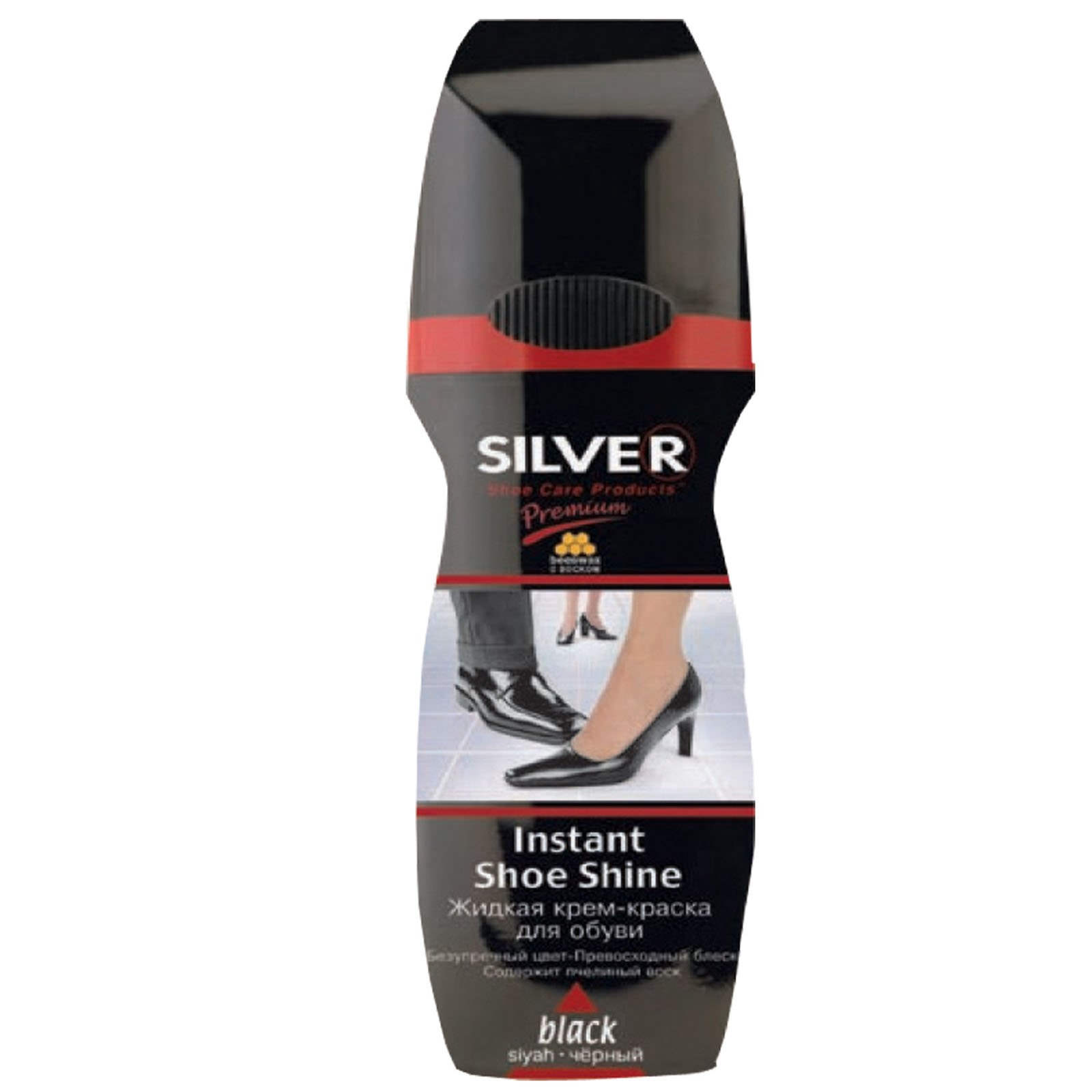 Silver Instant Shine Liquid (Black)