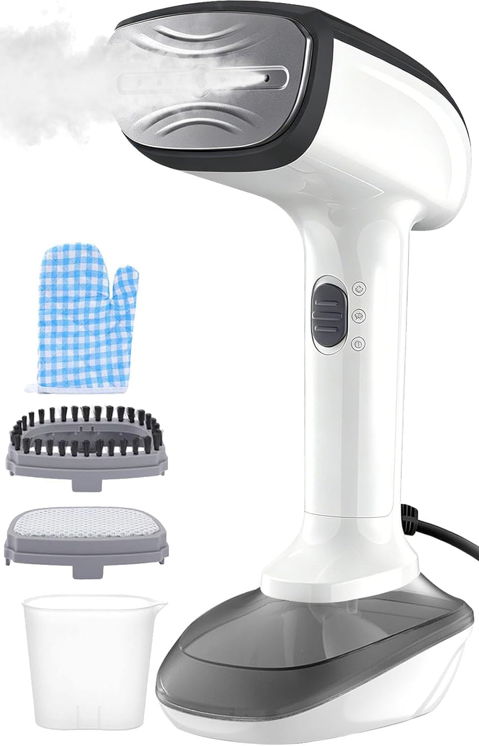 NTAYDZSW Steamer Dampfglätter für Kleidung, 1800W Handheld Dampfbügeleisen mit 300ml Wassertank, 20s Schnelles Aufheizen, Auto-Abschaltung, Tragbarer Reisebügeleisen für Zuhause und Reise