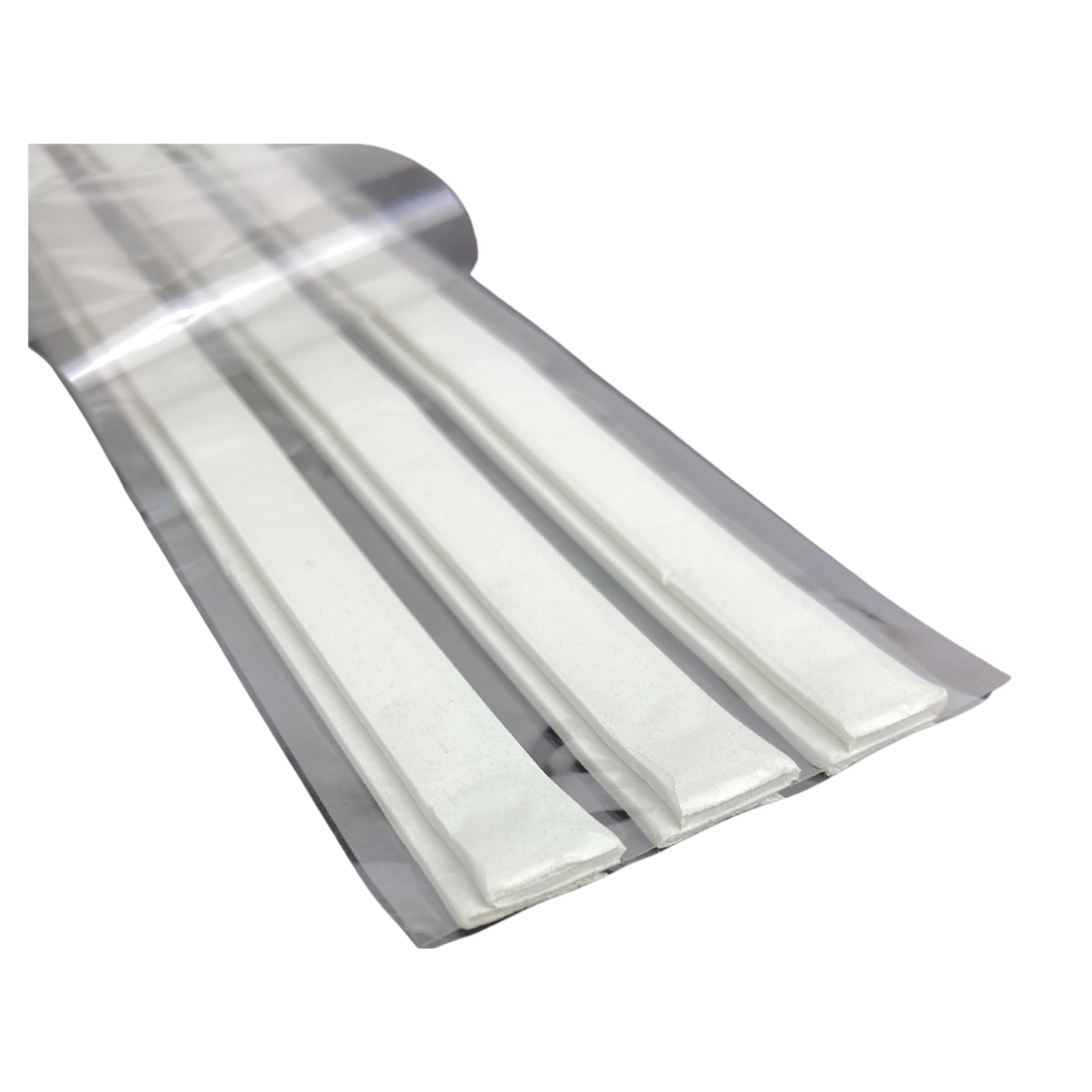 VABER 240 NF - Mastice per Cucina 6 Strisce 50cm; Sigilla Piani Cottura, Lavelli e Infissi per Sigillatura Resistente all’acqua - Adesione Universale: Fissa Metalli, Plastica, PVC e altri materiali
