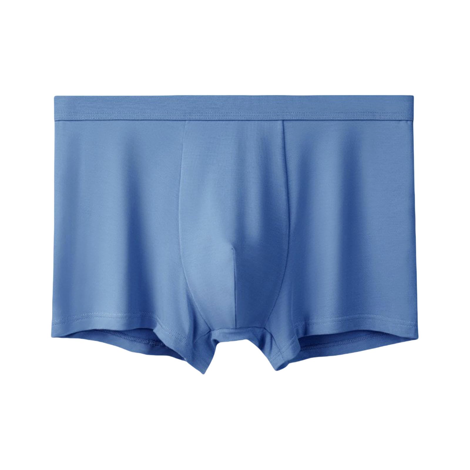 Boxer Uomo Mbiancazione da 3 Pacchetti Biancheria Intima 80 Conteggi in Senza Cuciture Shorts Sport Uomo-nero-4xl