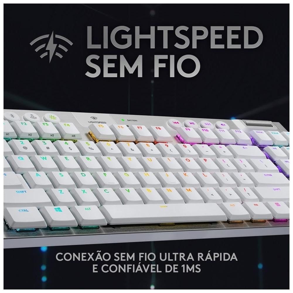 Amazon.co.jp: Logitech G915 TKL White Tactile Tenkeyless 