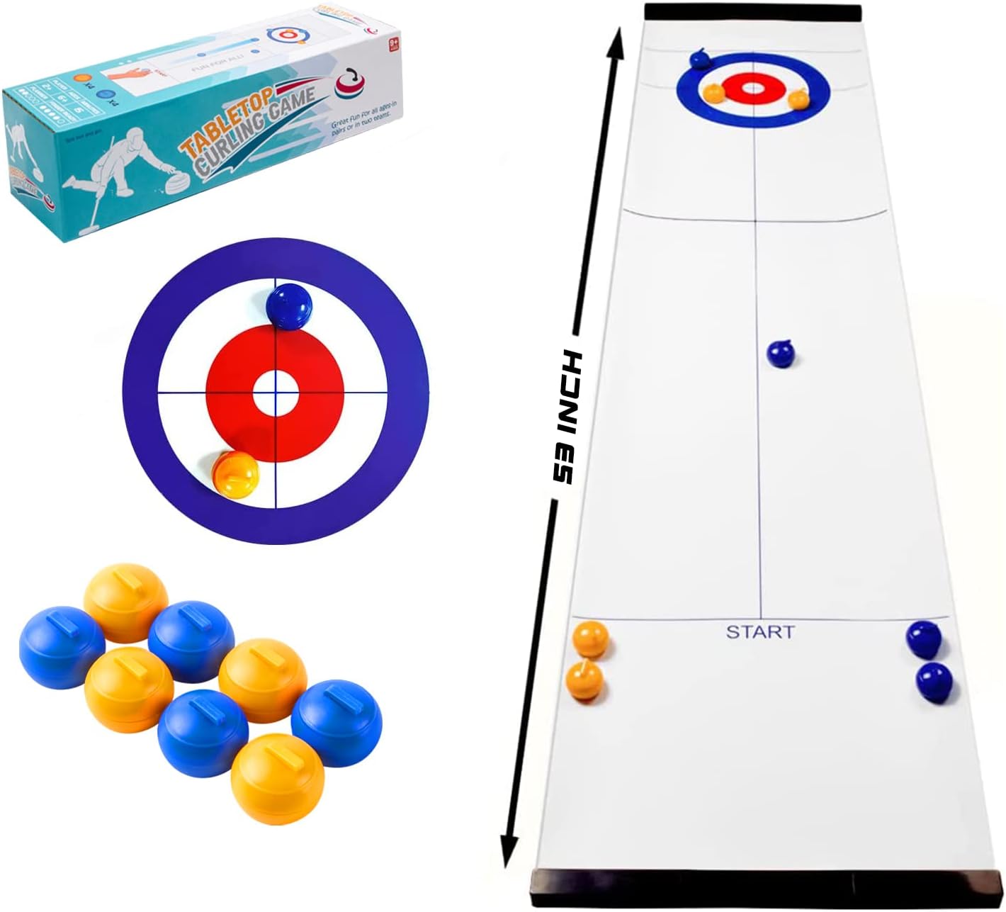 Curling Game Interesting Tabletop Games Indoor Curling