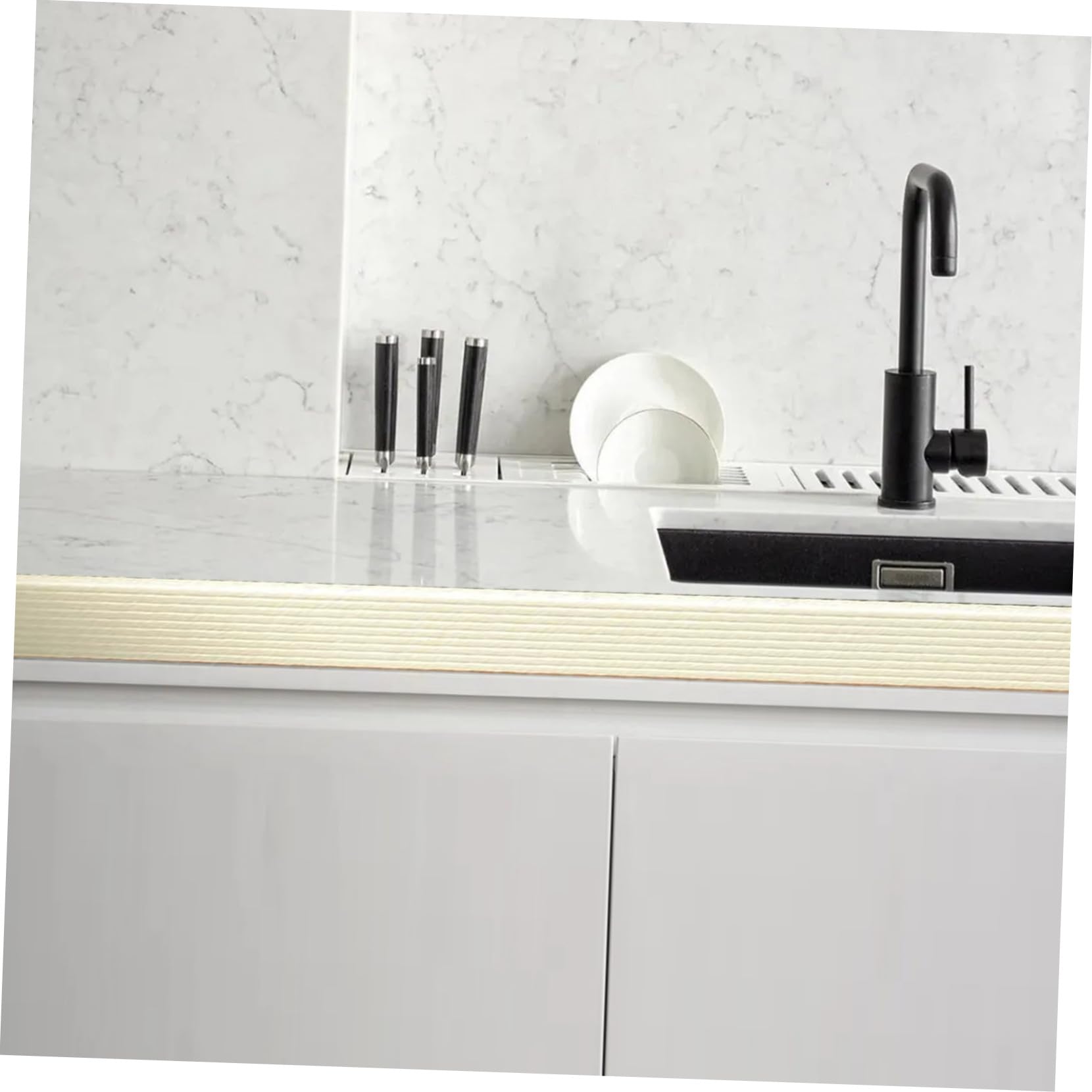 BESPORTBLE 2 Piezas Protector de Bordes para Muebles con Cojín de Nbr de Seguridad Infantil para y Muebles Instalación y Diseño Estético Protección de Esquinas para Casa