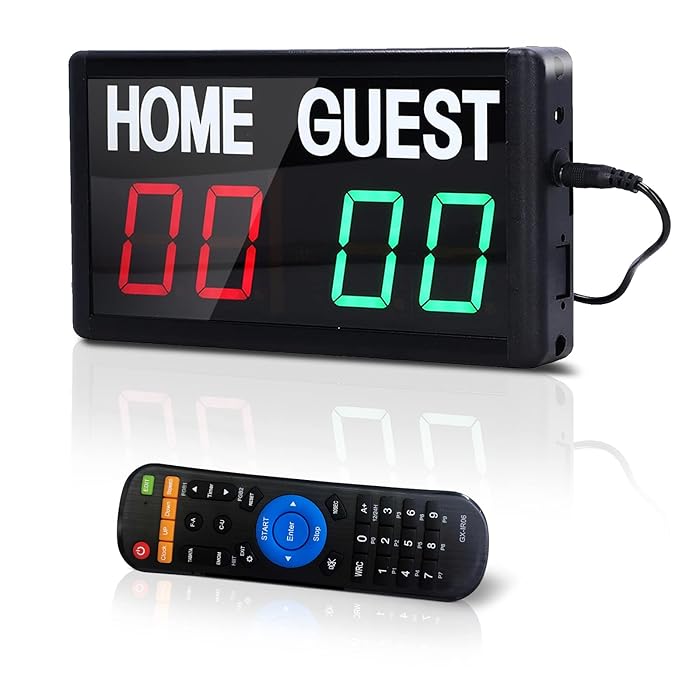 Buy SUERTREE Ledgital Scoreboard, Electronic Score Keeper Indoor Sports