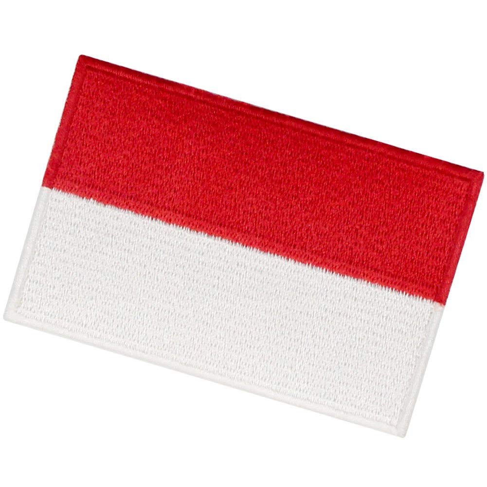 Geborduurde Vlag Patches Indonesië voor Kleding