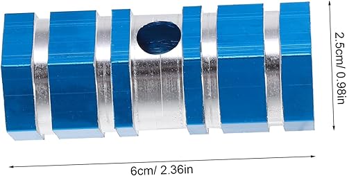 Miniatura 3 de YARNOW Par Pedal Asiento Trasero Pieza Kayak Motor Montaje Bicicleta Postes Perlas Dispersas Postes De Pie Hebilla De Fútbol Copa MTB Pedales Cuerda